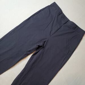 COS Women's Size 38 (US-8) Tapered Leg Cropped Pants Navy Blue